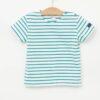 Camiseta bebé manga corta marinera
