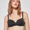 Sujetador bikini negro