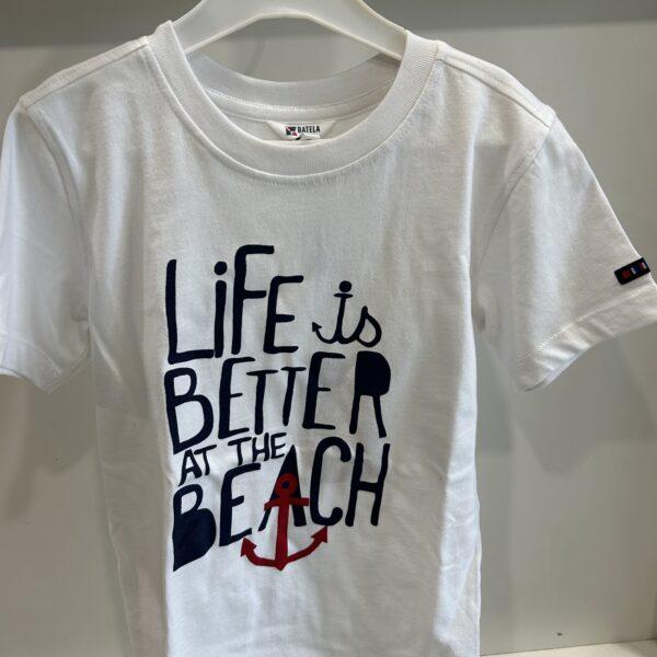 Camiseta blanca Batela